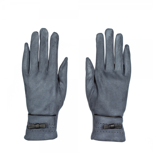 Дамски ръкавици Picty светло син цвят, 3 - Kalapod.bg